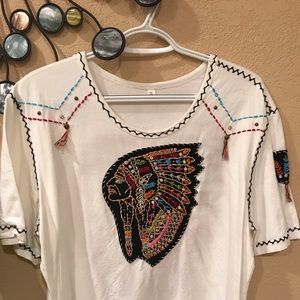 Beautiful embroidered Indian Top